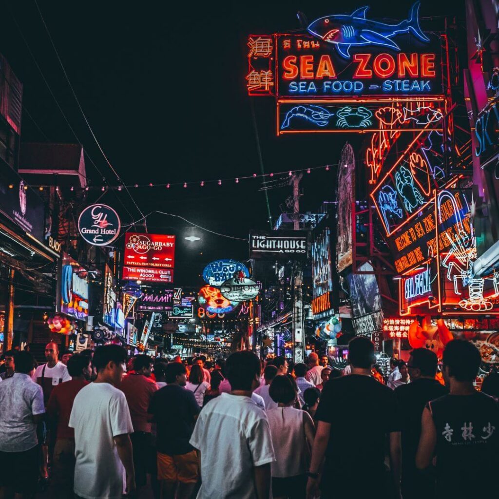 Pattaya City Walking Street Thailand